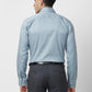 Raymond Men Blue Structure Slim Fit Cotton Shirt