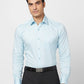 Raymond Men Grey Structure Slim Fit Cotton Shirt