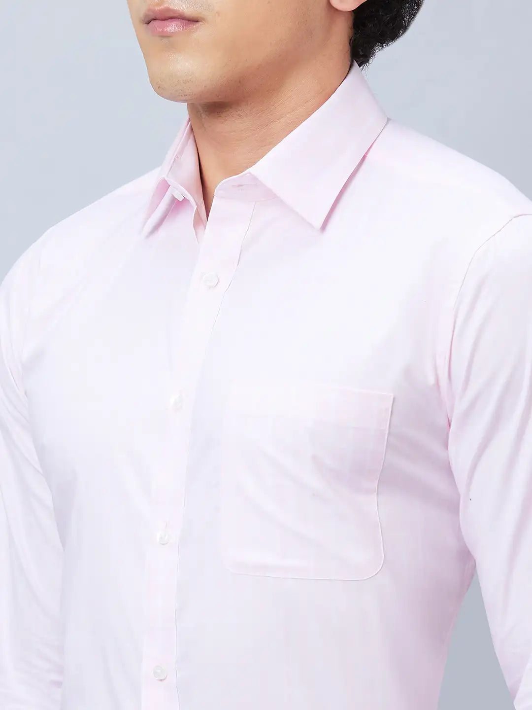 Raymond Men Brown Structure Slim Fit Cotton Shirt
