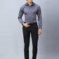 Raymond Men Black Structure Slim Fit Cotton Shirt