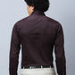 Raymond Men Grey Structure Slim Fit Cotton Shirt