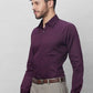 Raymond Men White Structure Slim Fit Cotton Shirts