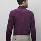 Raymond Men White Structure Slim Fit Cotton Shirts