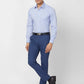 Raymond Men Blue Structure Slim Fit Cotton Shirt