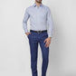 Raymond Men Blue Structure Regular Fit Cotton Shirt