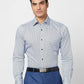Raymond Men Yellow Structure Slim Fit Cotton Shirt