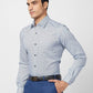 Raymond Men Yellow Structure Slim Fit Cotton Shirt