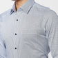 Raymond Men Yellow Structure Slim Fit Cotton Shirt