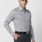 Raymond Men Fawn Structure Regular Fit Cotton Shirt