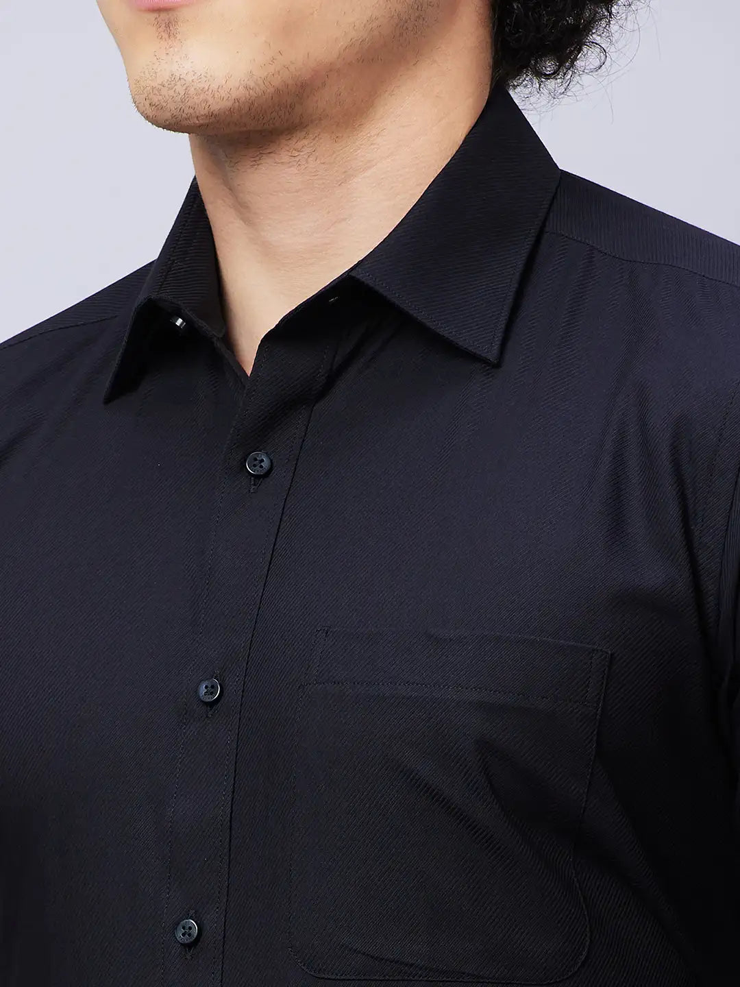 Raymond Men Maroon Structure Slim Fit Cotton Shirts