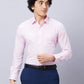 Raymond Men Blue Structure Regular Fit Cotton Shirt