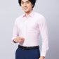 Raymond Men Blue Structure Regular Fit Cotton Shirt
