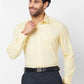 Raymond Men Blue Structure Regular Fit Cotton Shirt