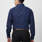Raymond Men Blue Structure Slim Fit Cotton Shirt