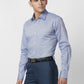 Raymond Men Brown Solid Regular Fit Cotton Shirt