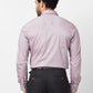 Raymond Men Blue Stripe Regular Fit Cotton Shirt