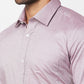 Raymond Men Blue Stripe Regular Fit Cotton Shirt