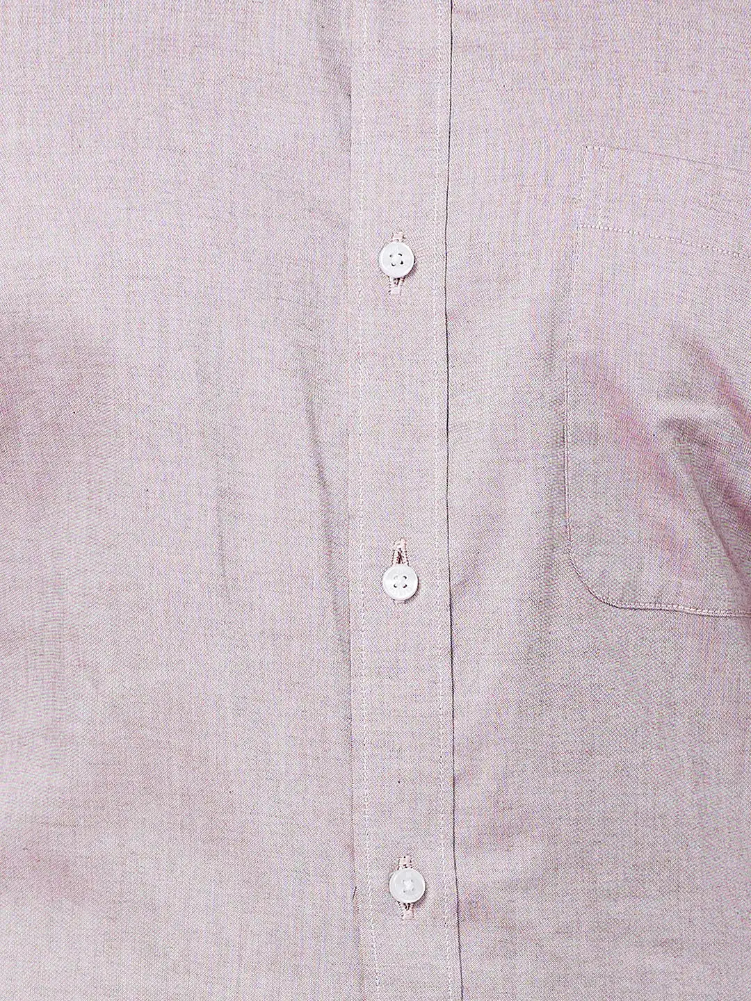 Raymond Men Blue Stripe Regular Fit Cotton Shirt