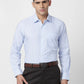Raymond Men Grey Stripe Regular Fit Cotton Shirt