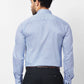 Raymond Men Blue Print Slim Fit Cotton Shirt