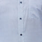 Raymond Men Blue Print Slim Fit Cotton Shirt