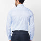 Raymond Men Blue Print Slim Fit Cotton Shirt