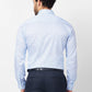 Raymond Men Blue Print Slim Fit Cotton Shirt