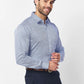Raymond Men Yellow Checks Regular Fit Cotton Shirt