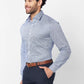 Raymond Men Yellow Checks Regular Fit Cotton Shirt