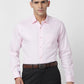 Raymond Men Blue Solid Regular Fit Cotton Shirt