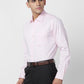 Raymond Men Blue Solid Regular Fit Cotton Shirt