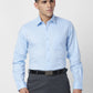 Raymond Men Grey Structure Regular Fit Cotton Shirt