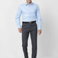 Raymond Men Grey Structure Regular Fit Cotton Shirt