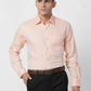Raymond Men Fawn Solid Slim Fit Cotton Shirt