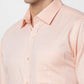Raymond Men Fawn Solid Slim Fit Cotton Shirt