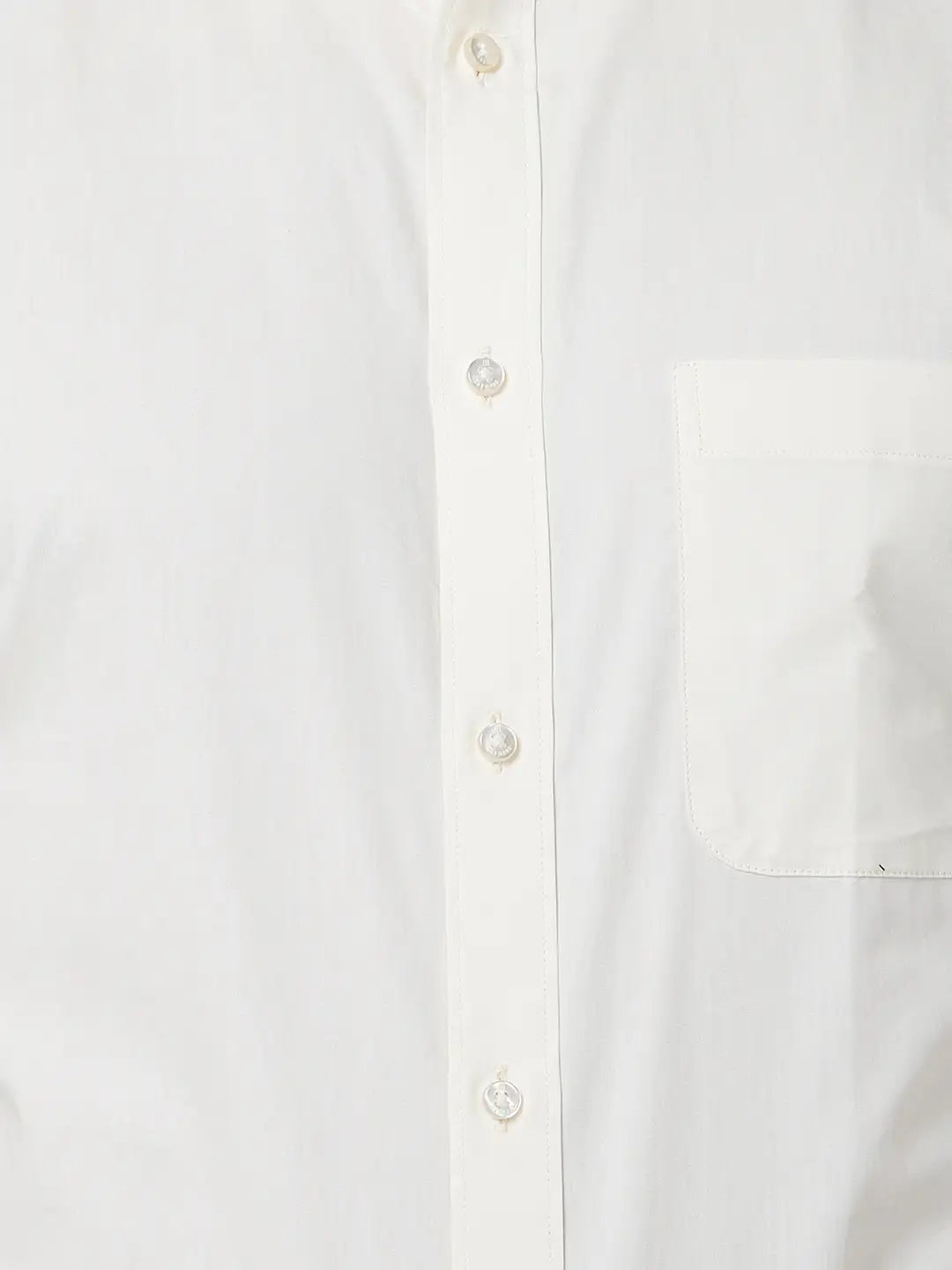 Raymond Men Black Solid Slim Fit Cotton Shirt