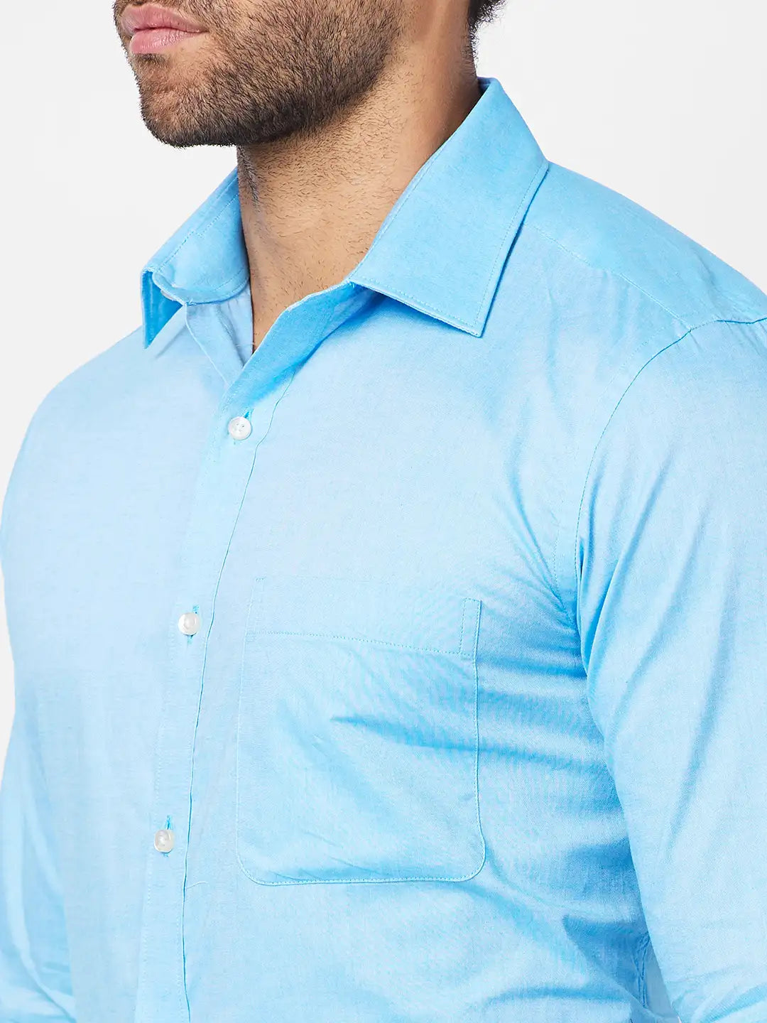 Raymond Men Red Structure Slim Fit Cotton Shirt