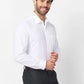 Raymond Men Blue Structure Slim Fit Cotton Shirt