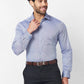 Raymond Men Orange Structure Slim Fit Cotton Shirt
