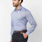 Raymond Men Orange Structure Slim Fit Cotton Shirt