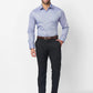 Raymond Men Orange Structure Slim Fit Cotton Shirt