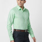 Raymond Men Blue Structure Slim Fit Cotton Shirt