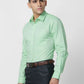 Raymond Men Blue Structure Slim Fit Cotton Shirt
