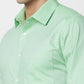 Raymond Men Blue Structure Slim Fit Cotton Shirt
