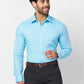 Raymond Men Red Structure Slim Fit Cotton Shirt
