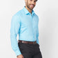 Raymond Men Red Structure Slim Fit Cotton Shirt