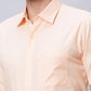 Raymond Men Blue Structure Regular Fit Cotton Shirt