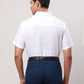 Raymond Men White Slim Fit Cotton Shirt