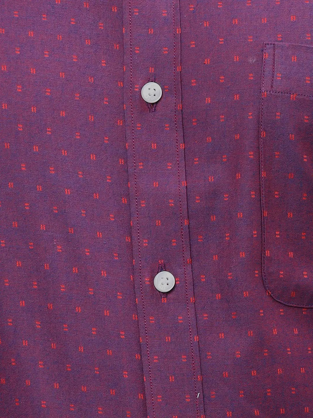 Men Grey Contemporary Fit   Cotton   Shirts