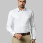 Men Slim Fit Orange Shirt